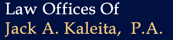 The Law Offices of Jack A. Kaleita in Orlando, FL